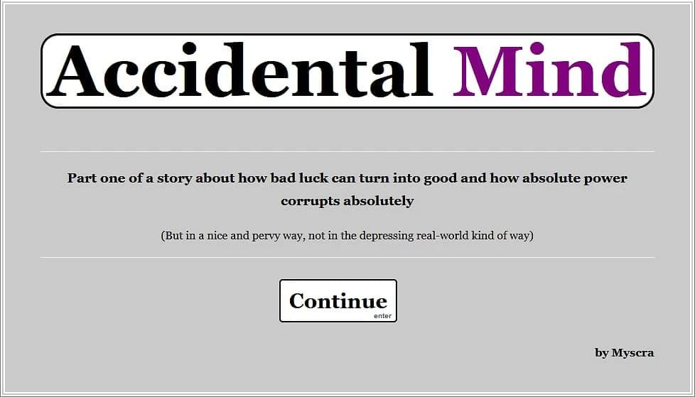Accidental Mind screenshot 1