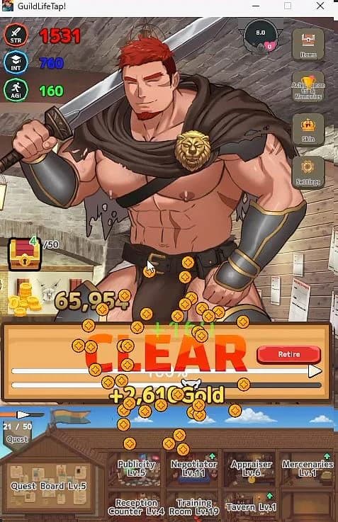 Guild Life Tap! screenshot 1