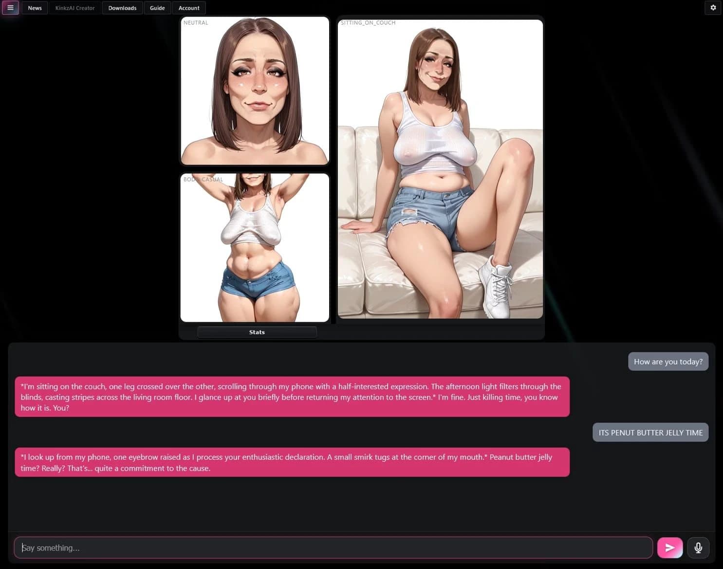 KinkzAI screenshot 1