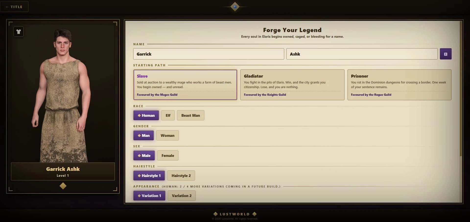 Lustworld screenshot 1