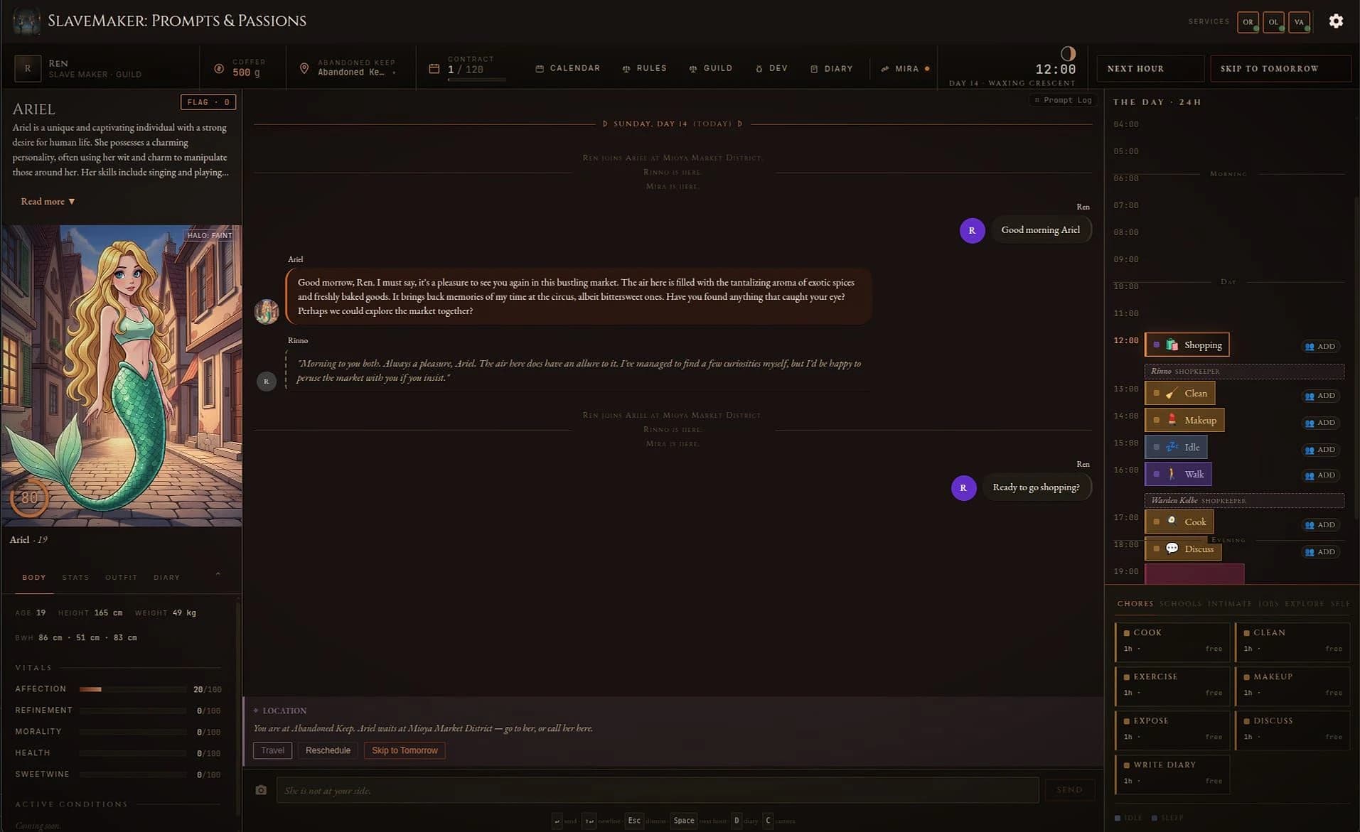 SlaveMaker: Prompts and Passions screenshot 1