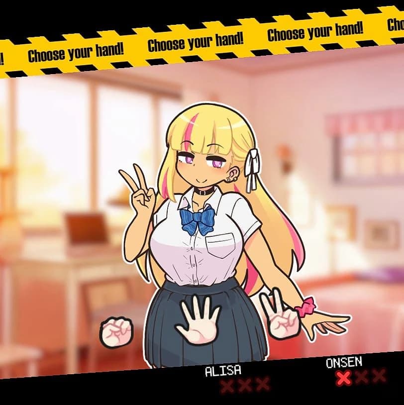 Strip Rock, Paper, Scissors: GAL EDITION DEMO screenshot 1