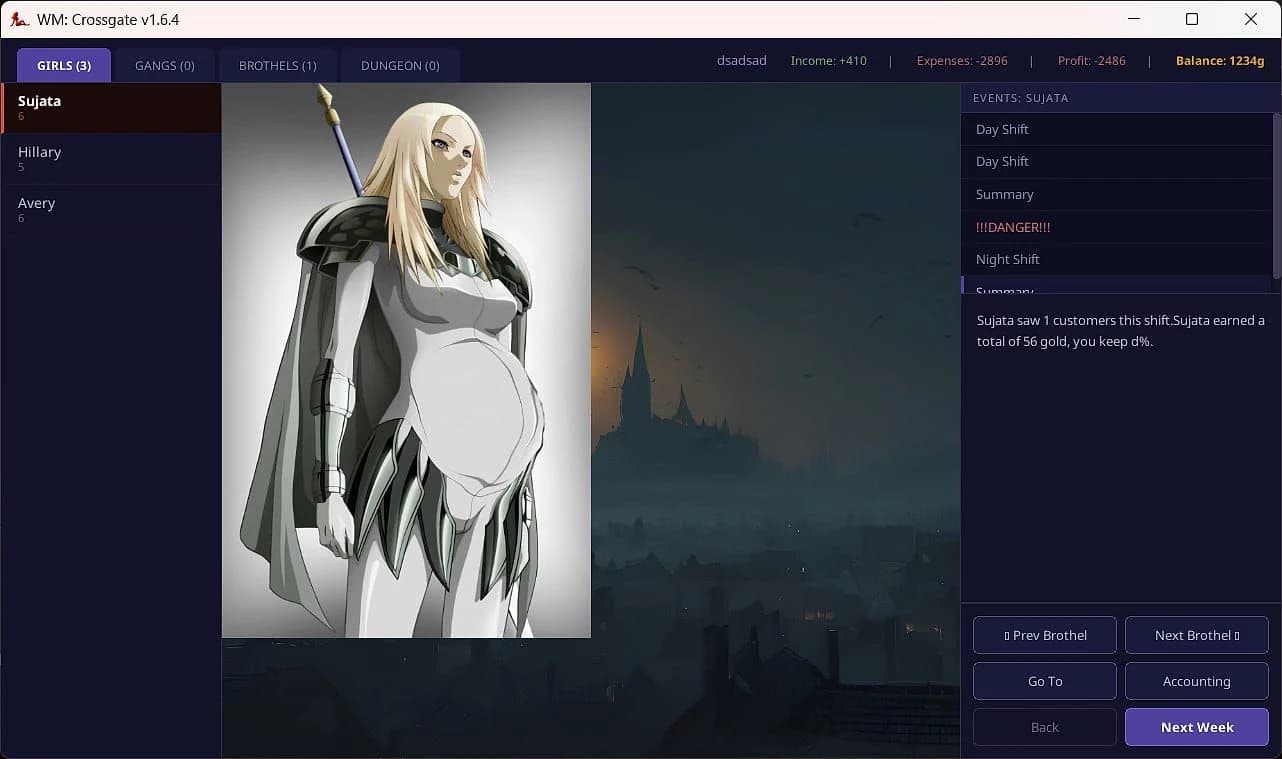 WhoreMaster Crossgate screenshot 1