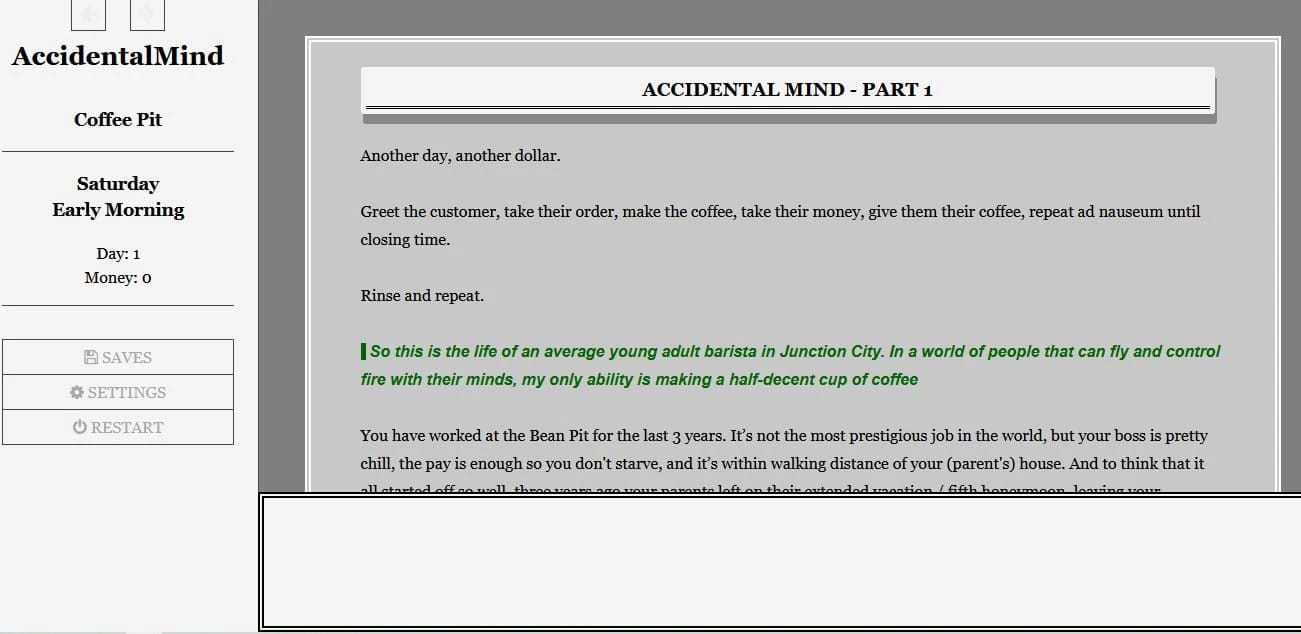 Accidental Mind screenshot 2
