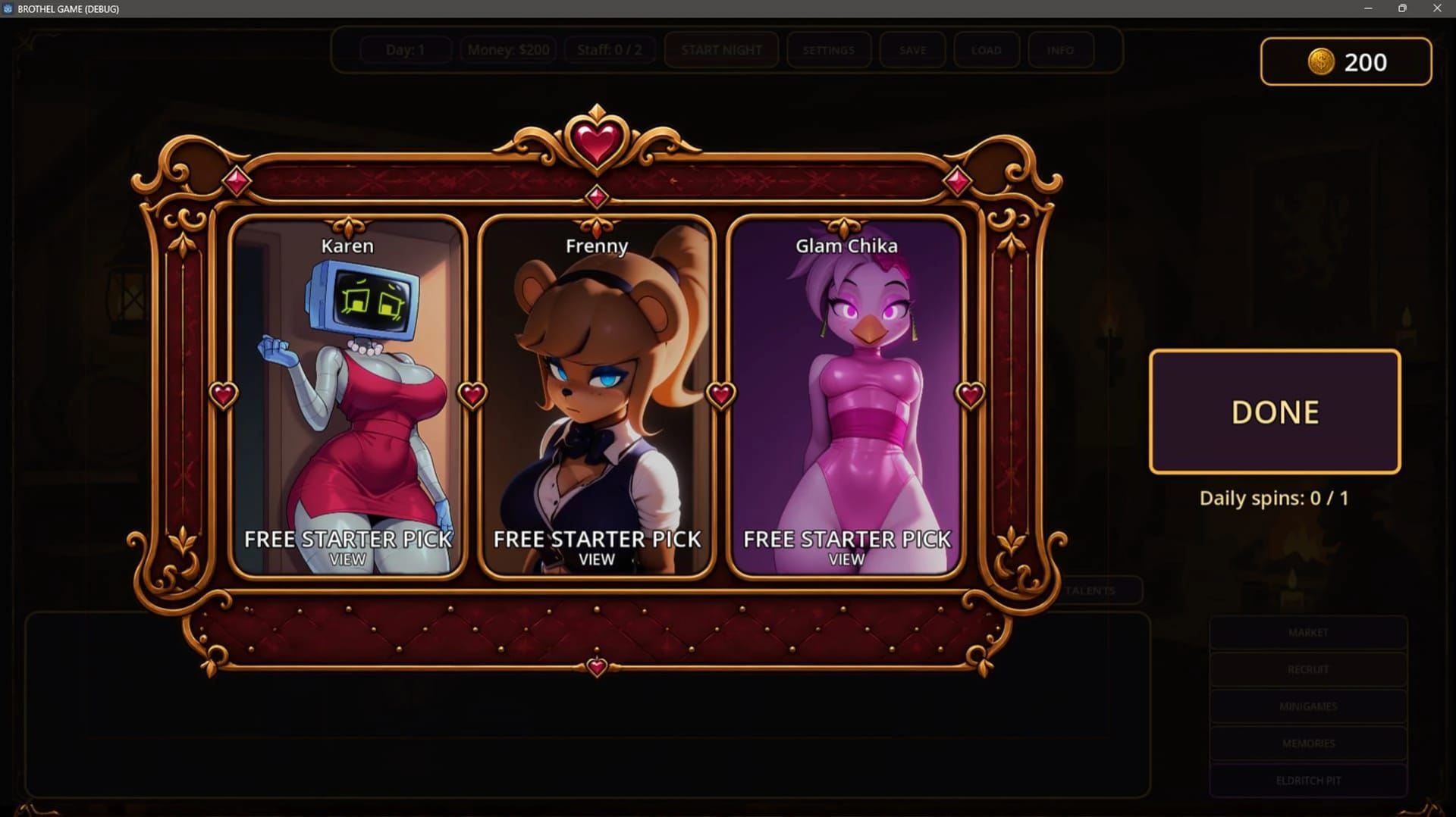 Another Brothel Game screenshot 2