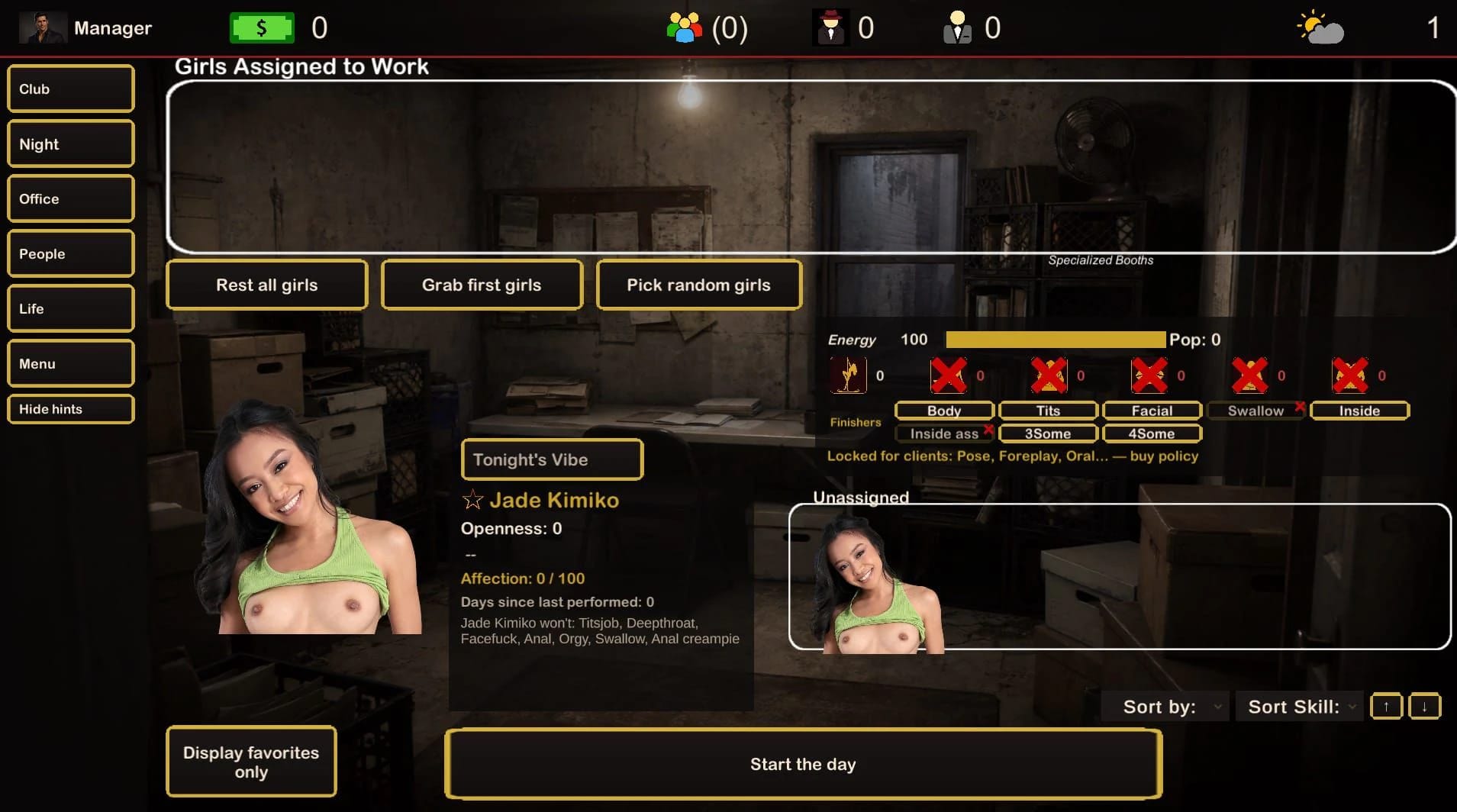 Aphrodite Club screenshot 3
