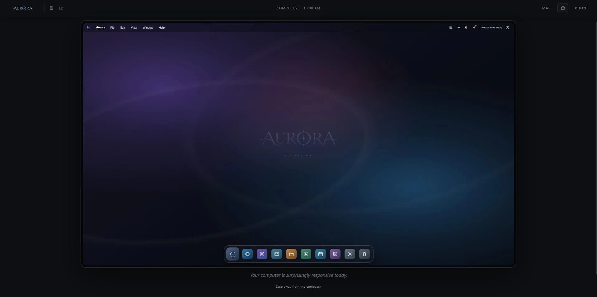 AURORA screenshot 2