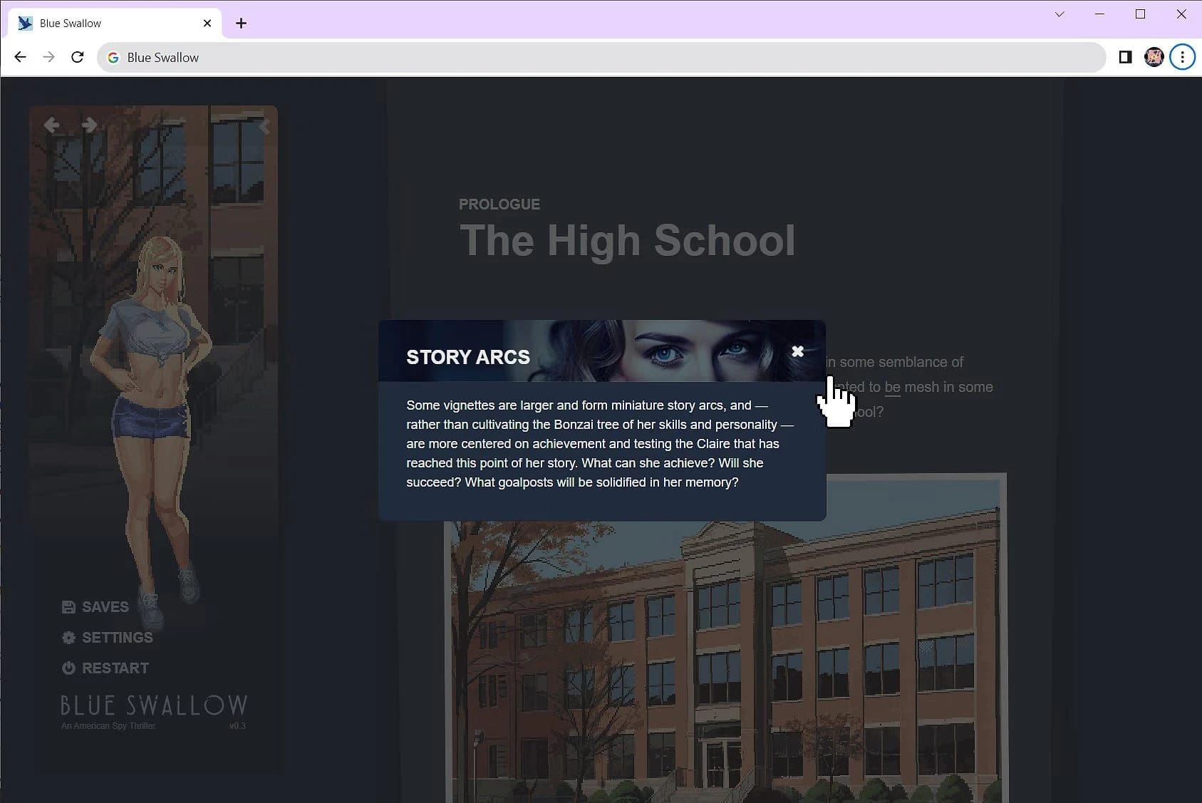 Blue Swallow screenshot 3