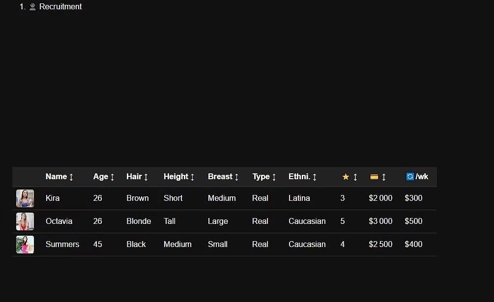 Casting Couch Manager screenshot 3