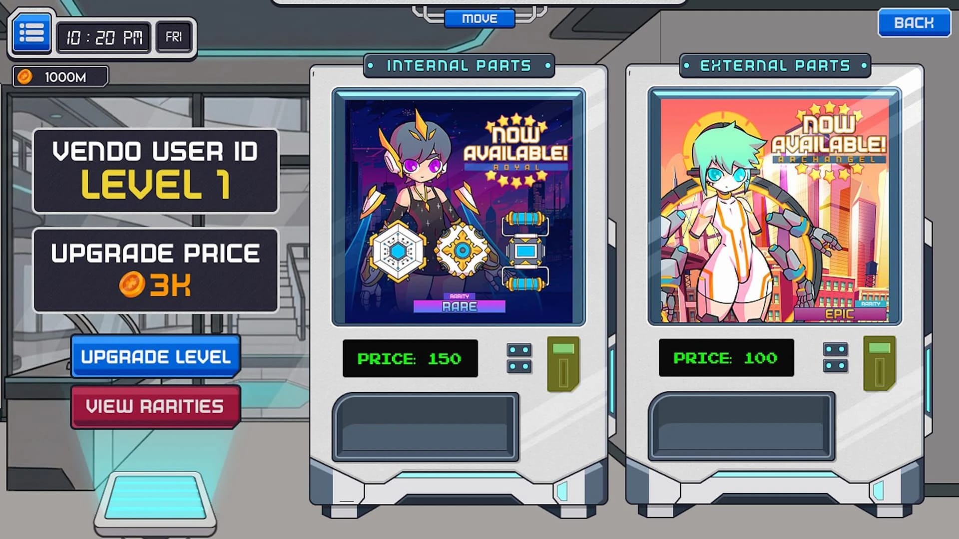 Fembot Vending Machine screenshot 3