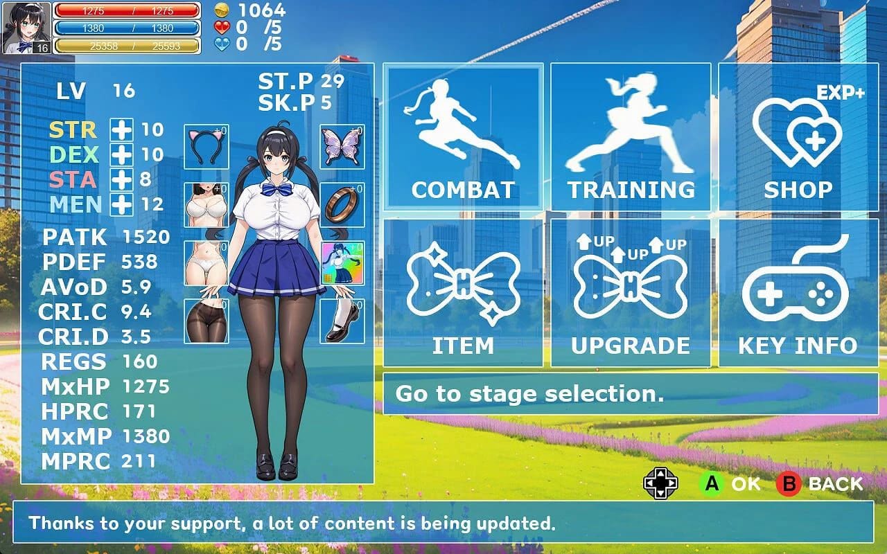 FIGHTING GIRL YURI screenshot 2