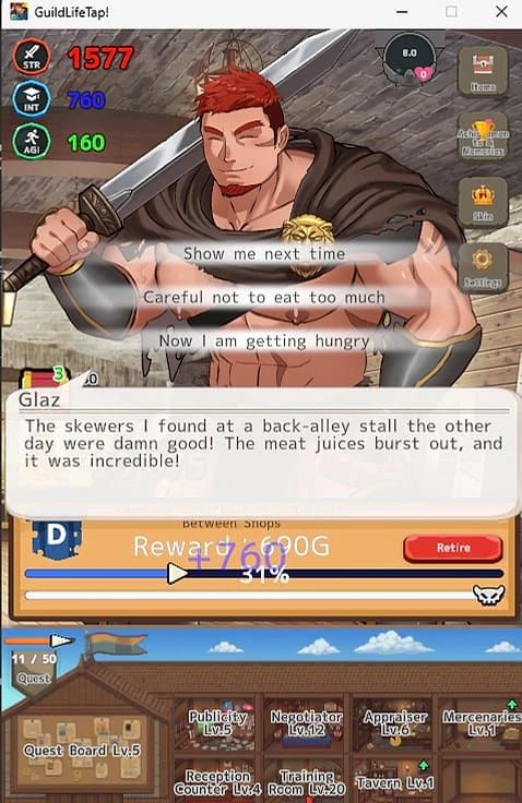 Guild Life Tap! screenshot 2