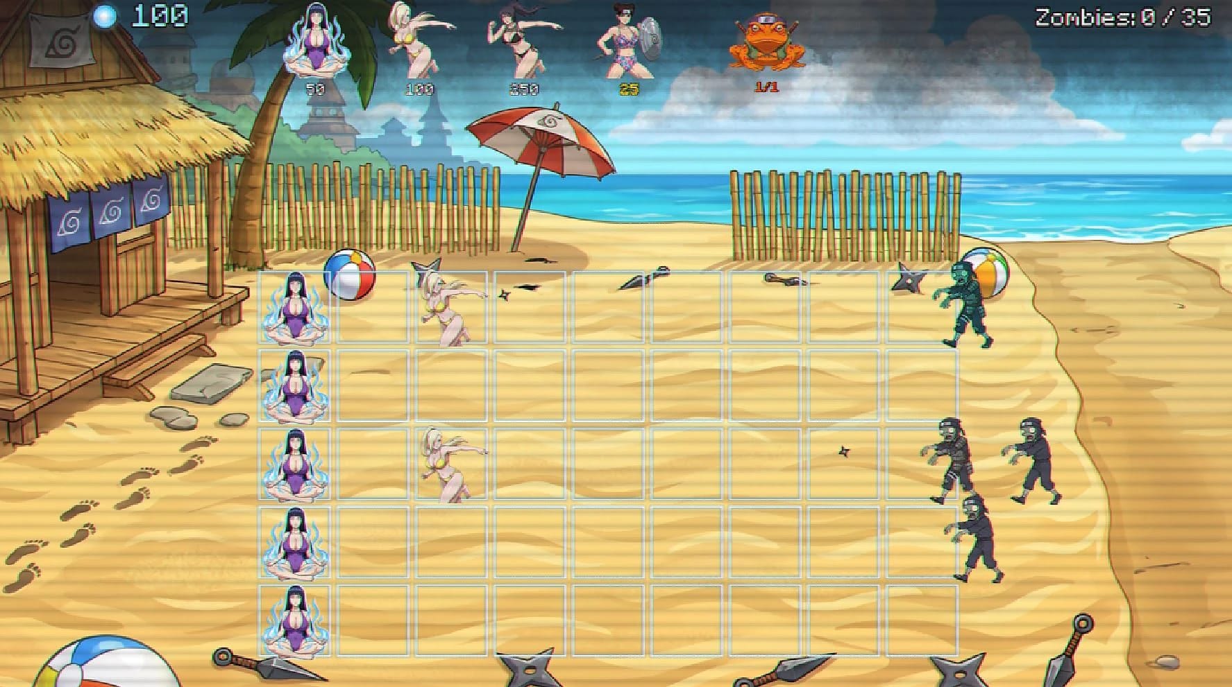 Konoha vs Zombies screenshot 2