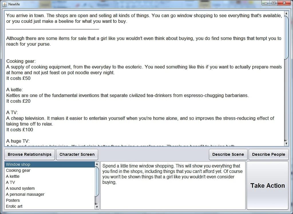 Newlife screenshot 2