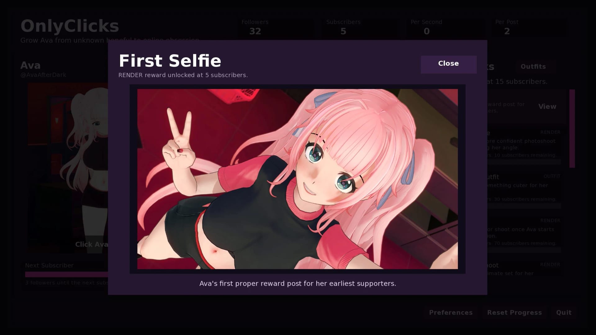 OnlyClicks screenshot 2