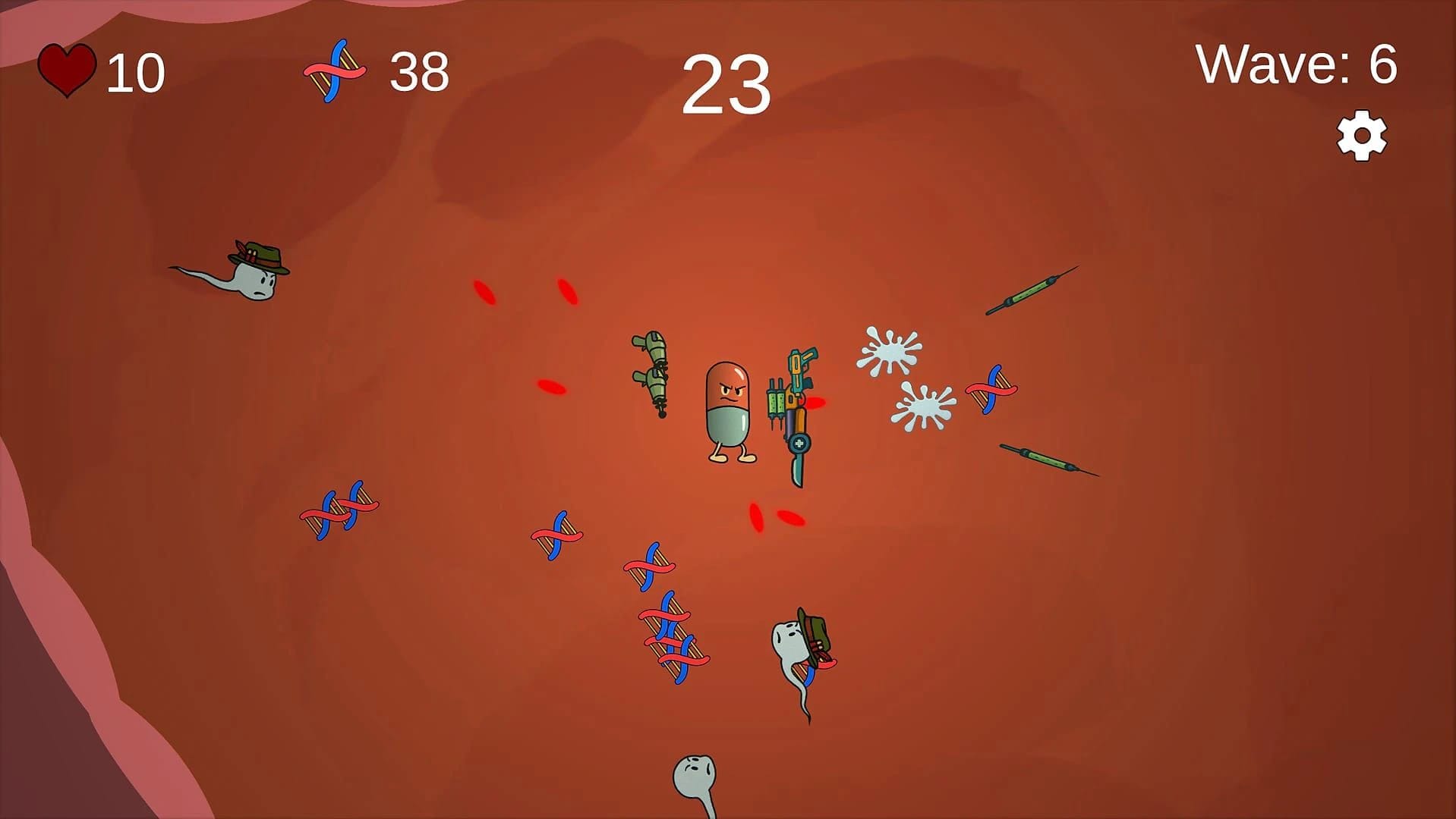 Pill Defenders screenshot 2