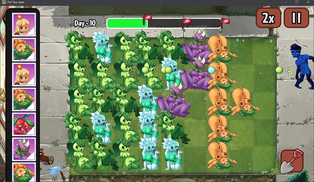 PvZ Sex Lawn screenshot 2