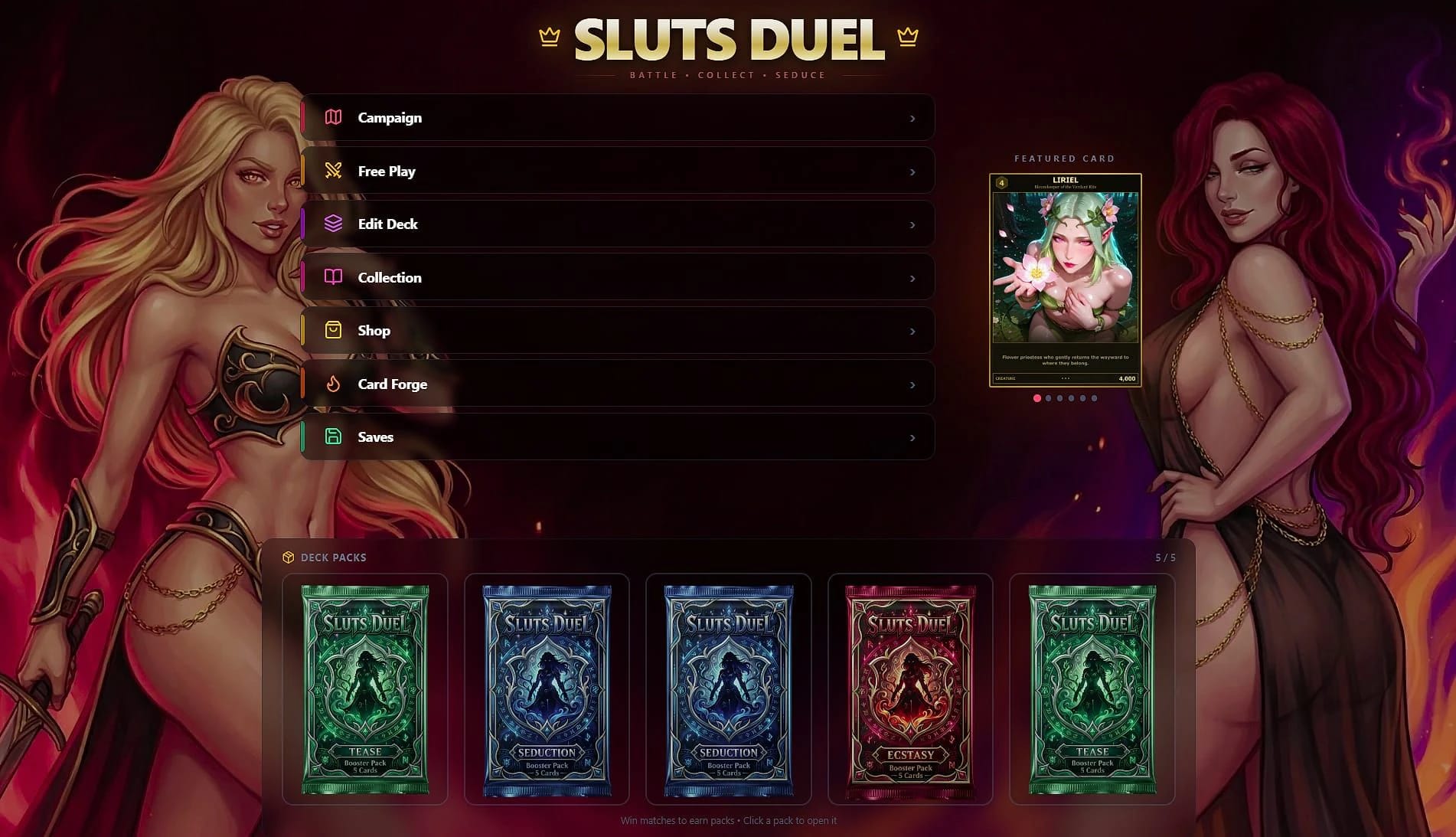 Sluts Duel screenshot 2