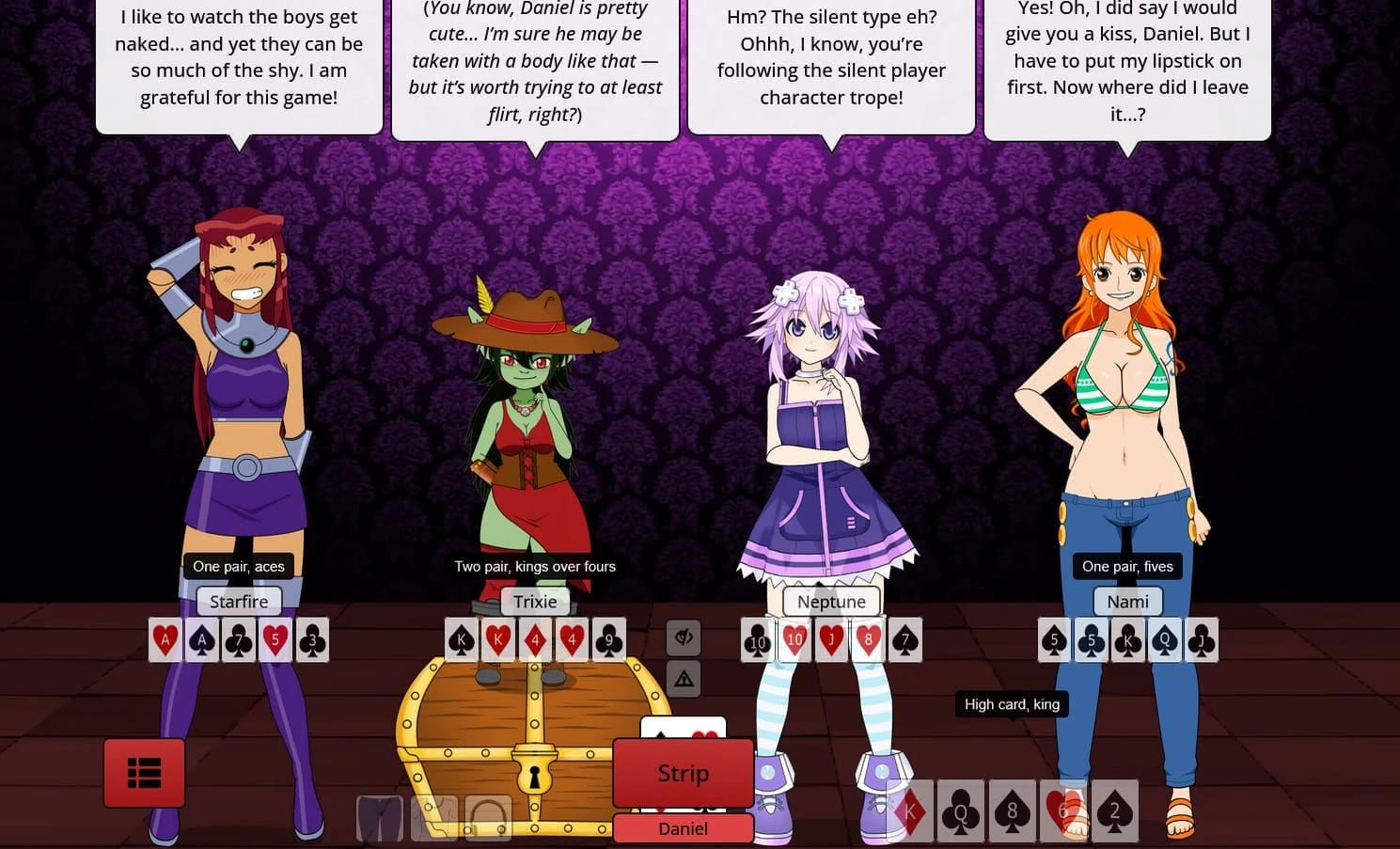 Strip Poker Night at the Inventory screenshot 3