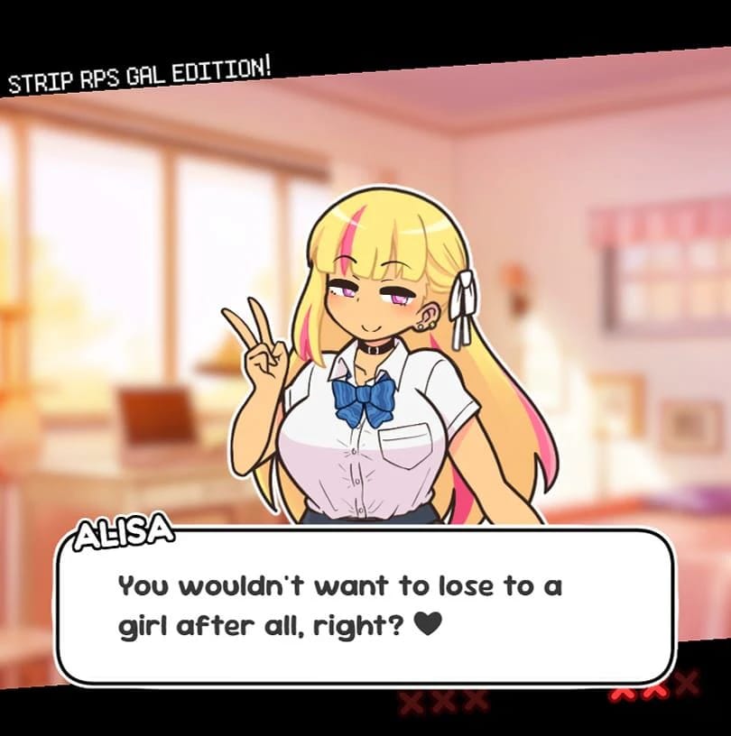 Strip Rock, Paper, Scissors: GAL EDITION DEMO screenshot 2
