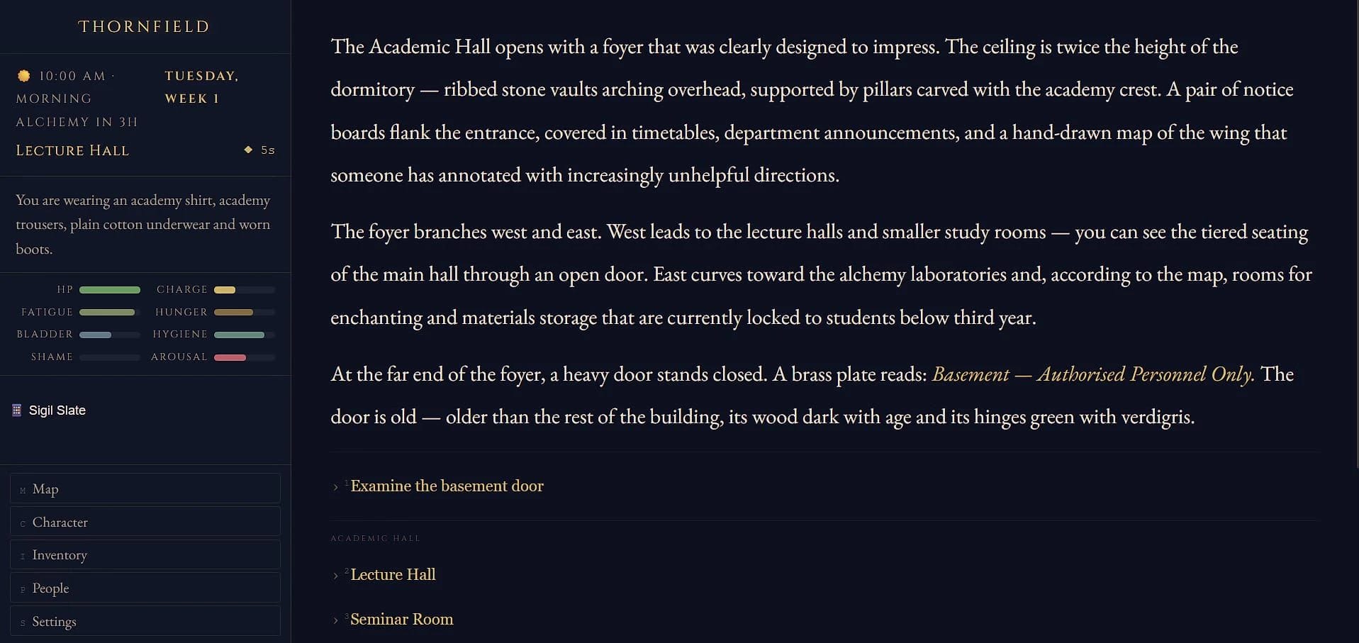 Thornfield Academy screenshot 2