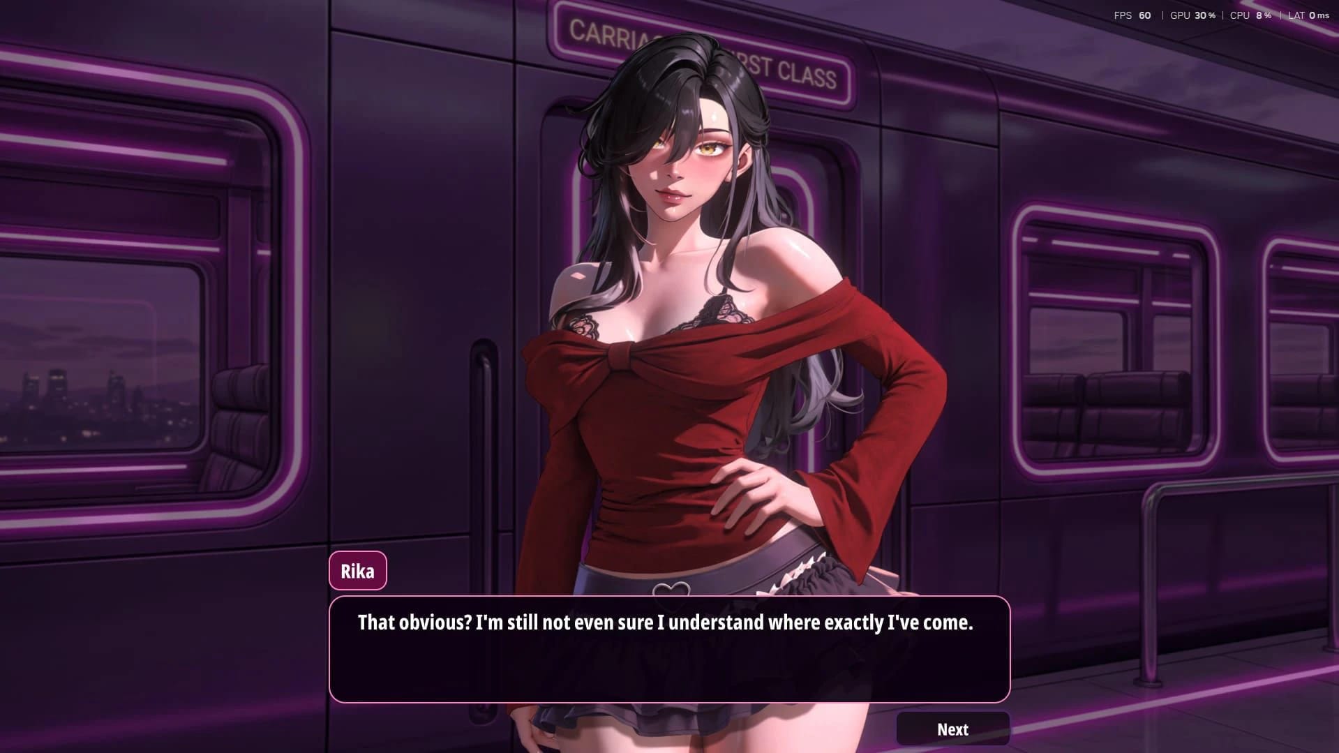 Waifu Train screenshot 3
