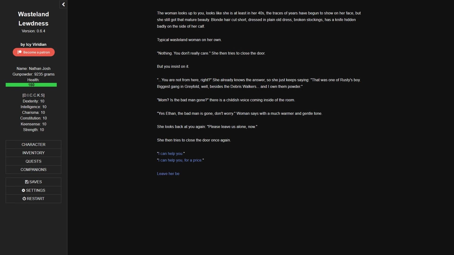 Wasteland Lewdness screenshot 3