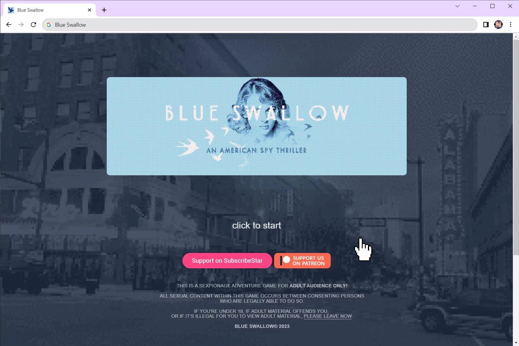 Blue Swallow screenshot 2