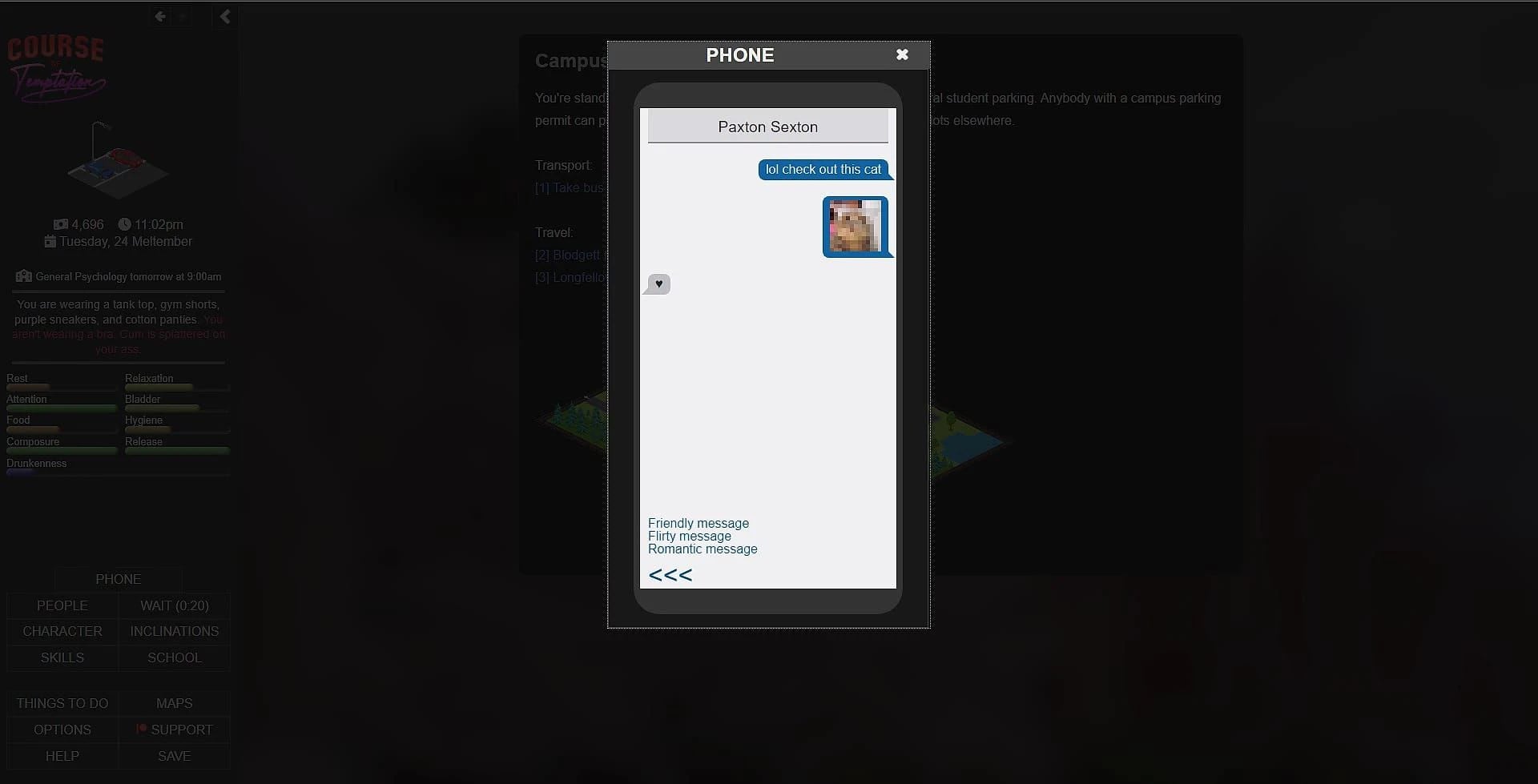 Course of Temptation screenshot 2