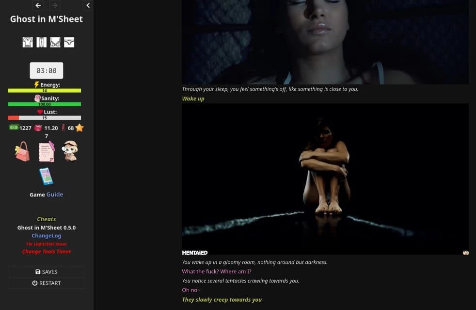 Ghost in M'Sheet screenshot 2