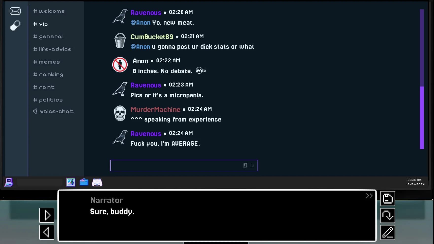 Incel Server screenshot 2