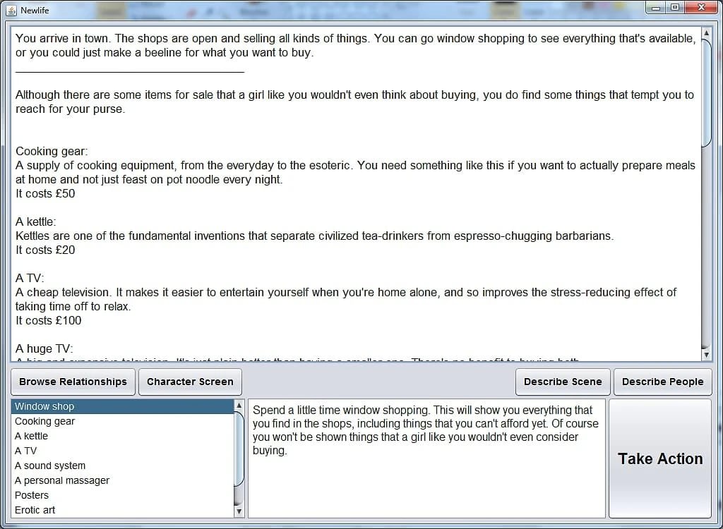 Newlife screenshot 2