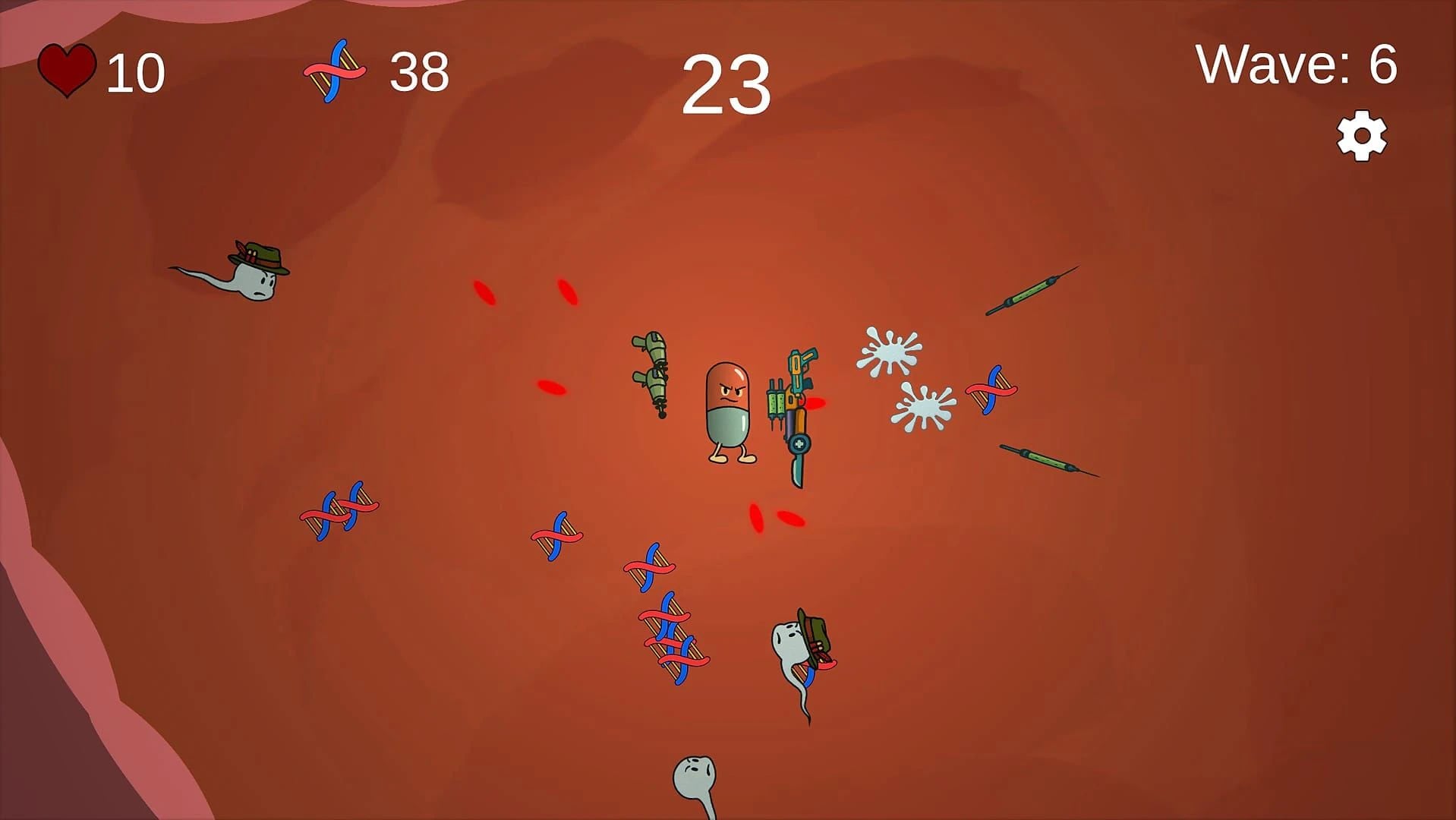 Pill Defenders screenshot 2