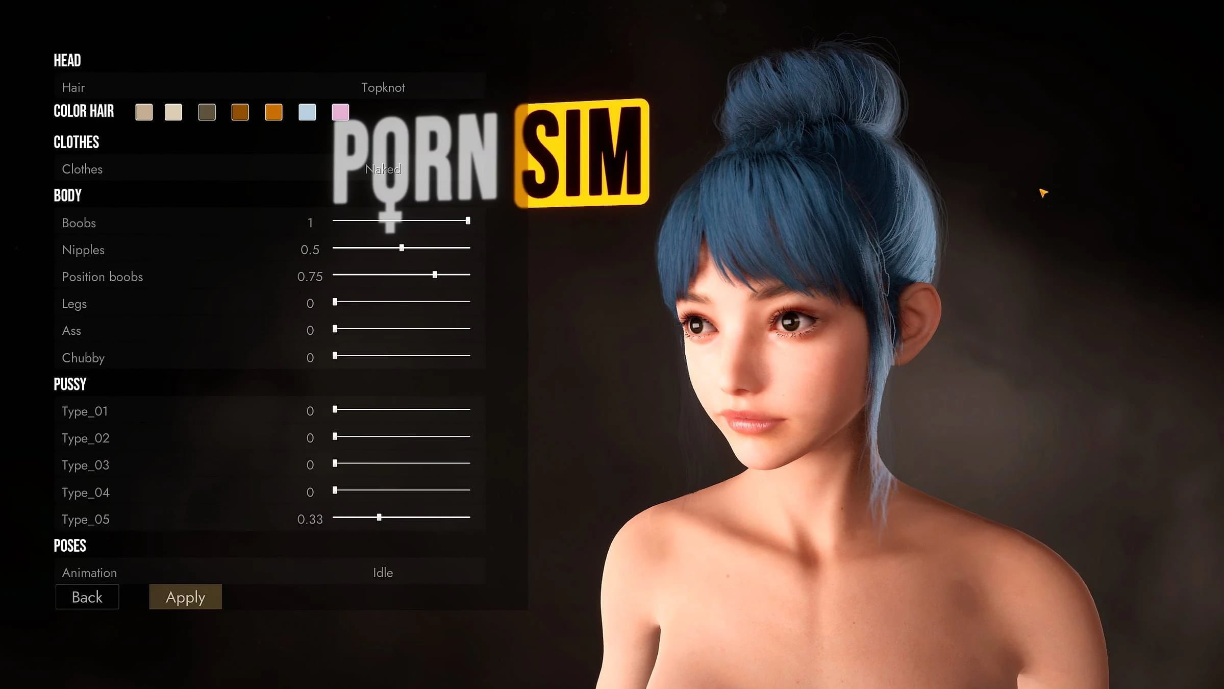 Porn Sim screenshot 2