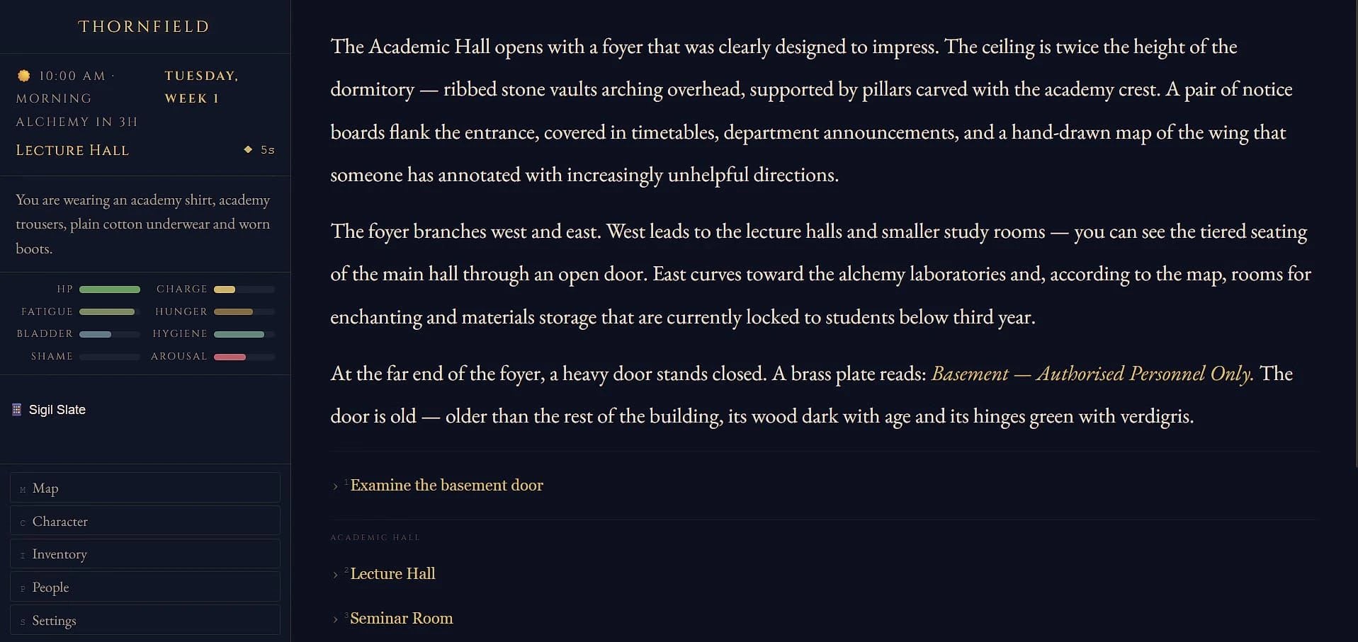Thornfield Academy screenshot 2