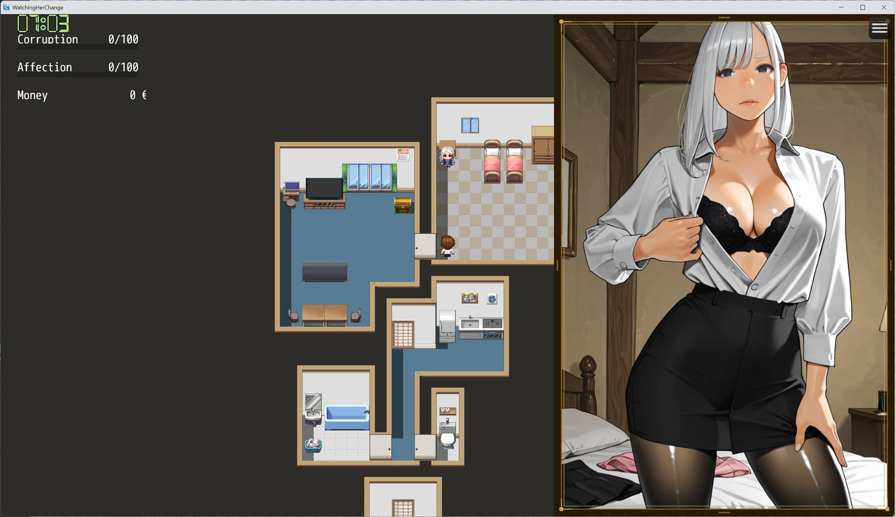 Watching her change screenshot 2