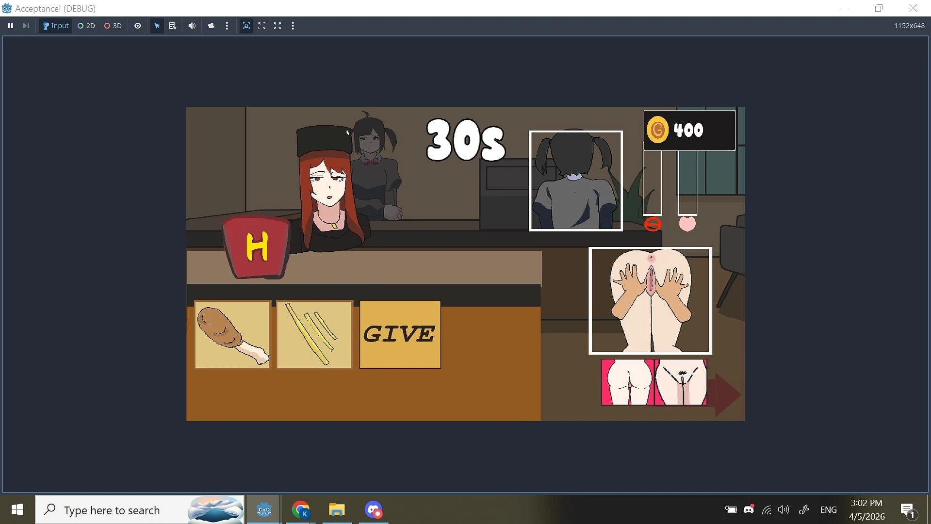 Acceptance screenshot 1