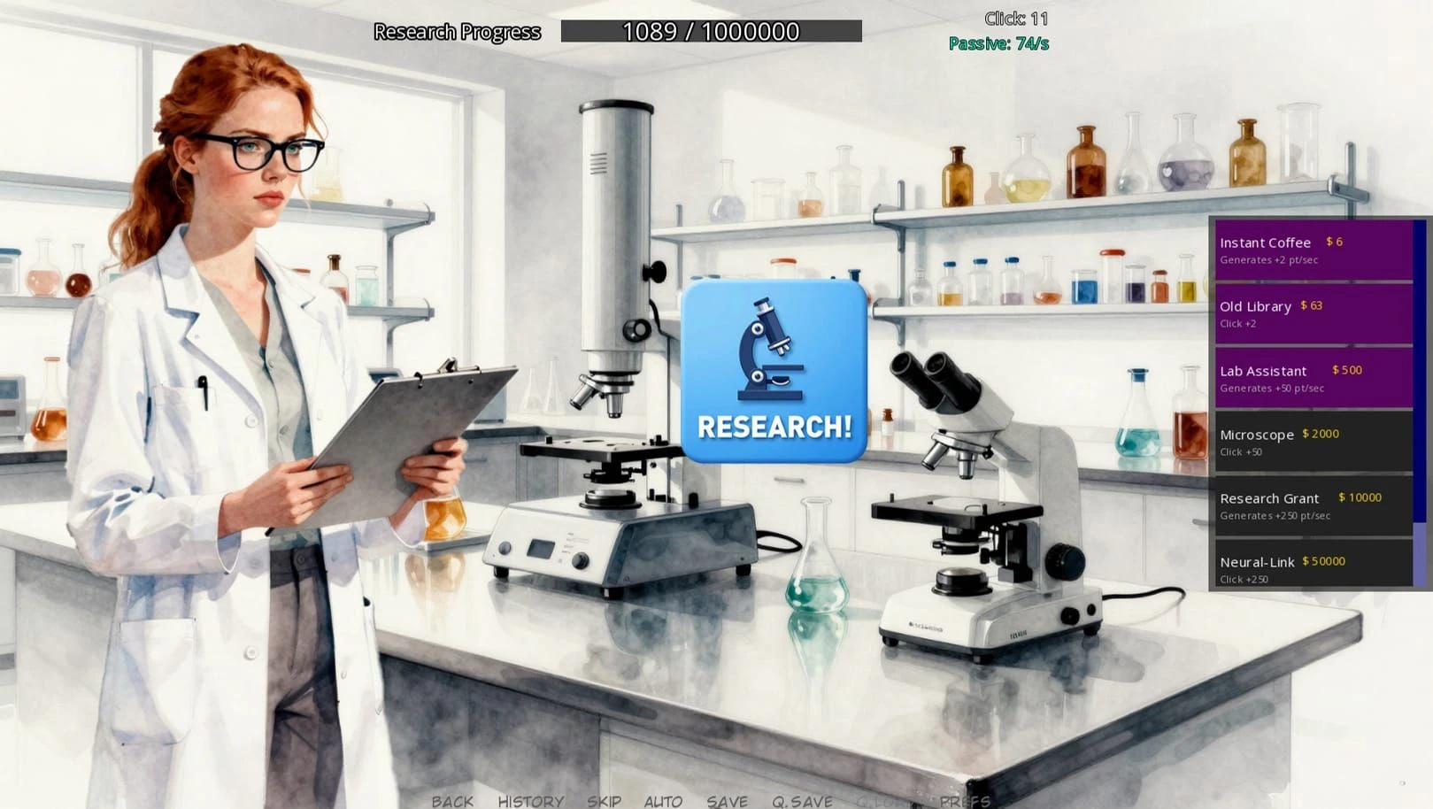 Chemical Curvers Clicker screenshot 1
