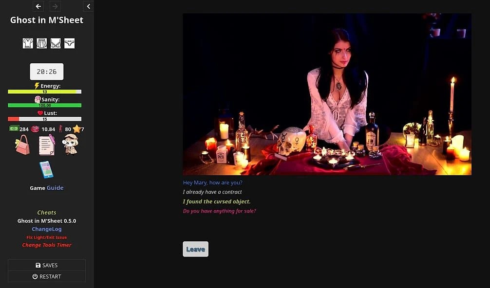 Ghost in M'Sheet screenshot 1