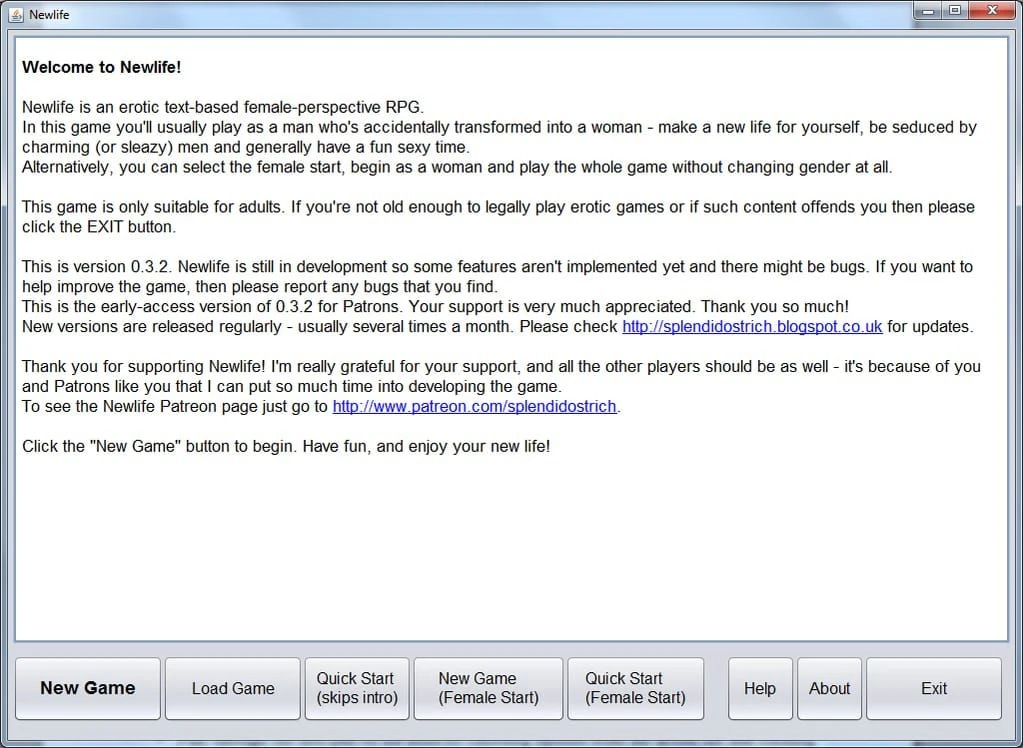 Newlife screenshot 1