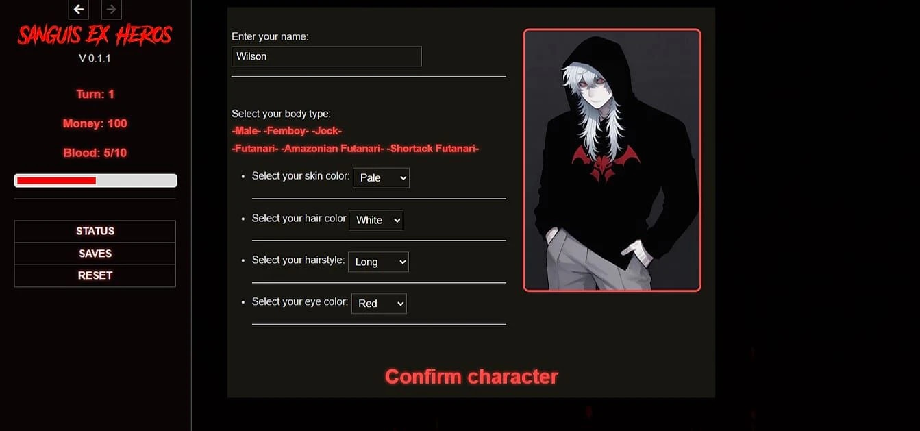 Sanguis Ex Hero screenshot 1