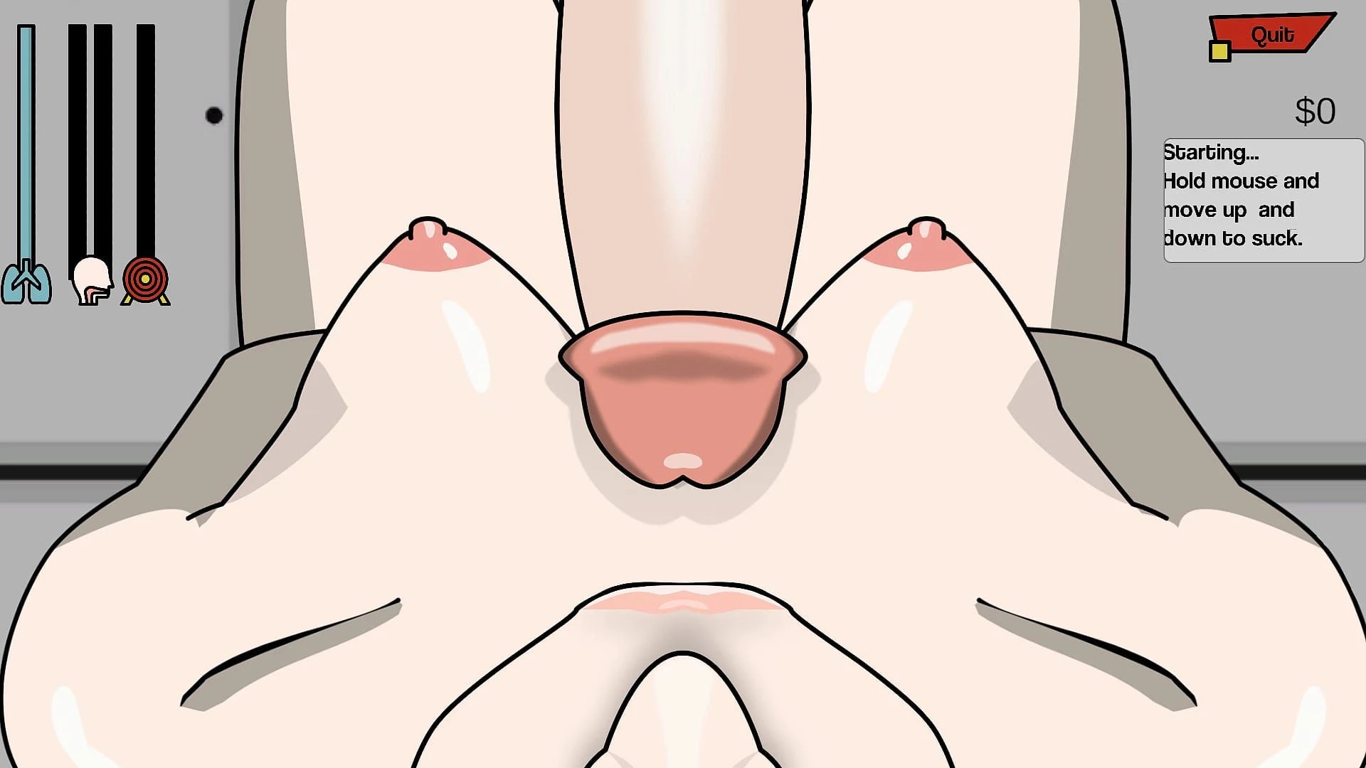 Throated - A taker POV BJ game screenshot 1