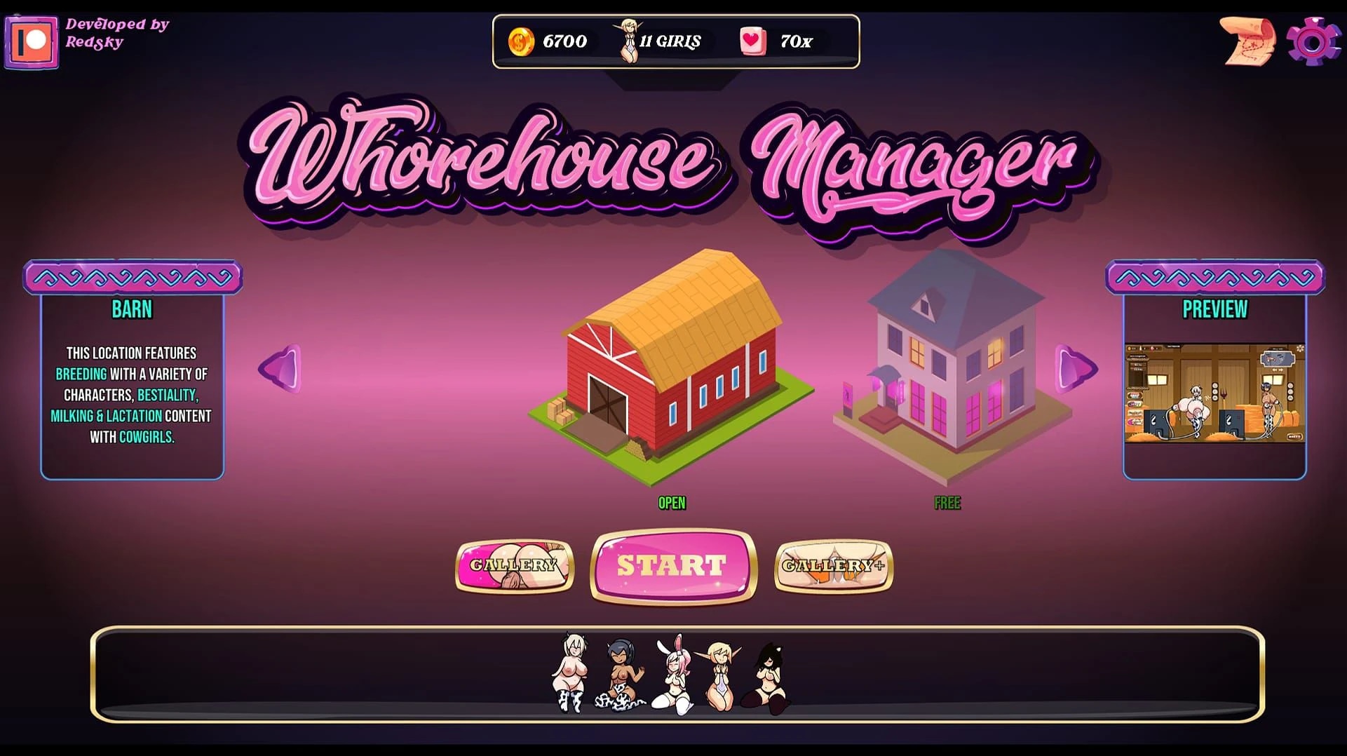 Whorehouse Manager screenshot 1