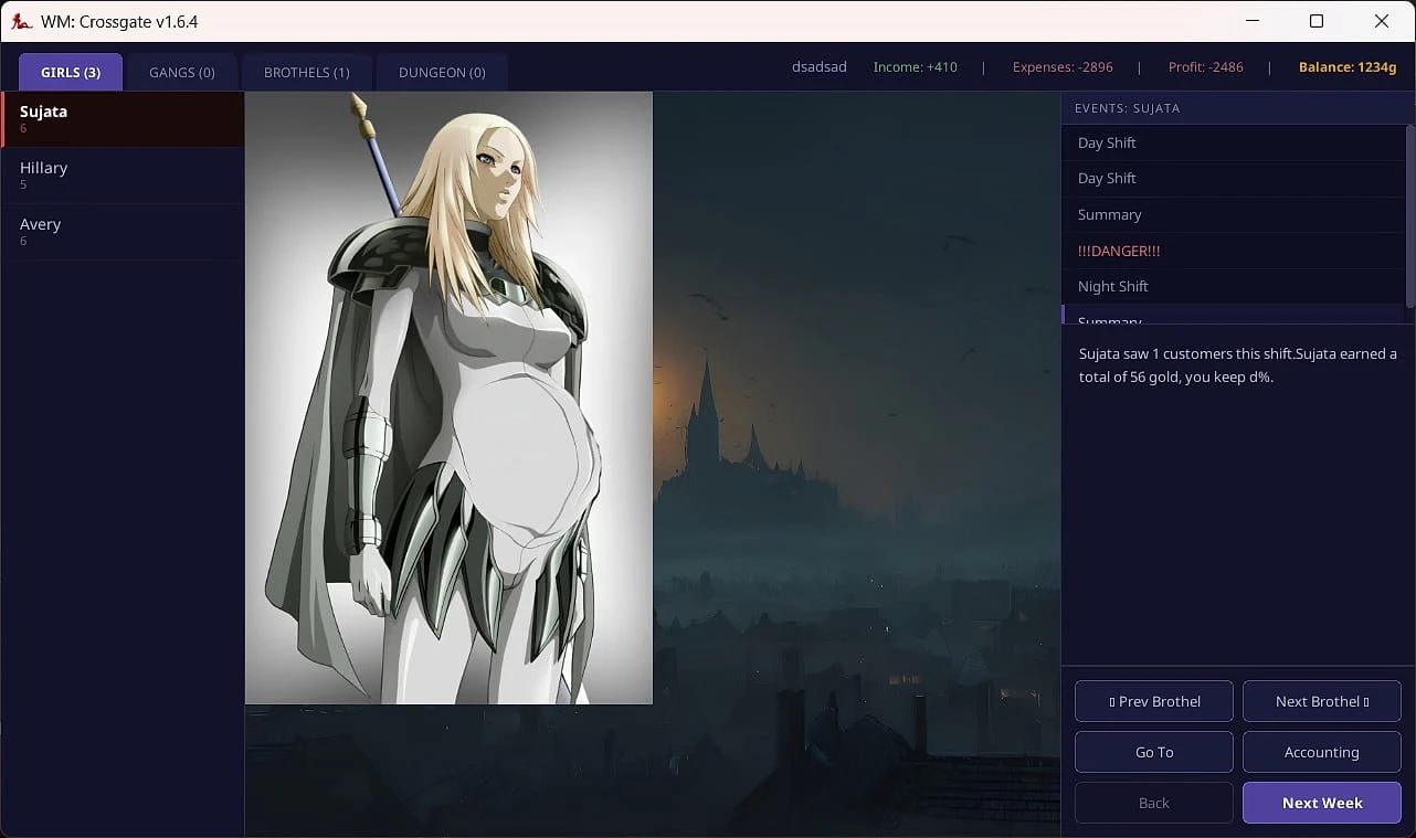 WhoreMaster Crossgate screenshot 1