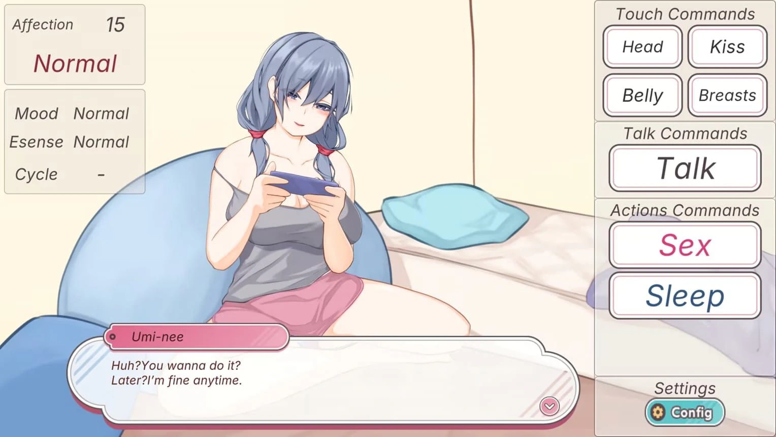 A Laid-back Erotic Life with My Freeloader Childhood Girlfriend screenshot 1