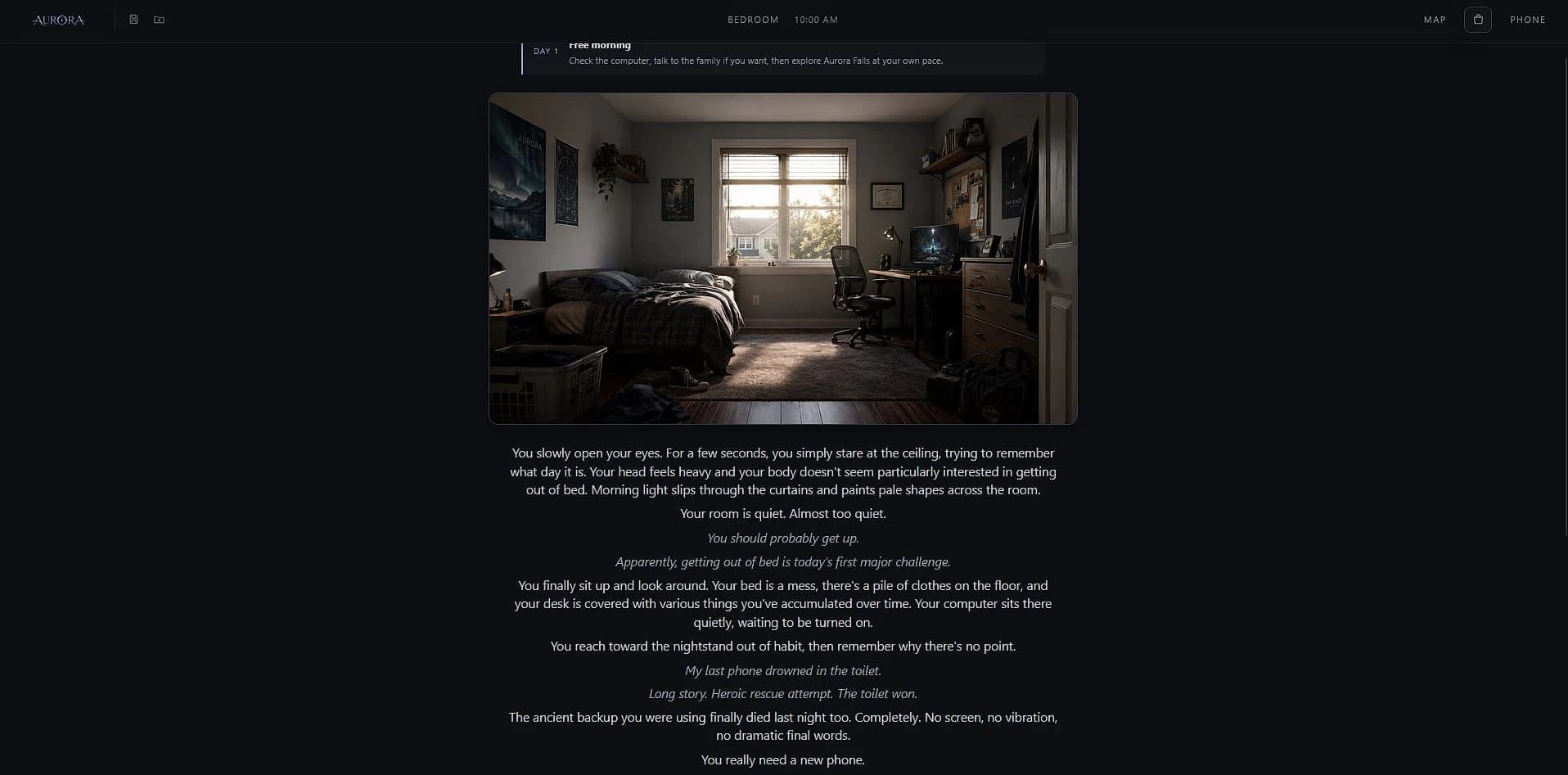 AURORA screenshot 1