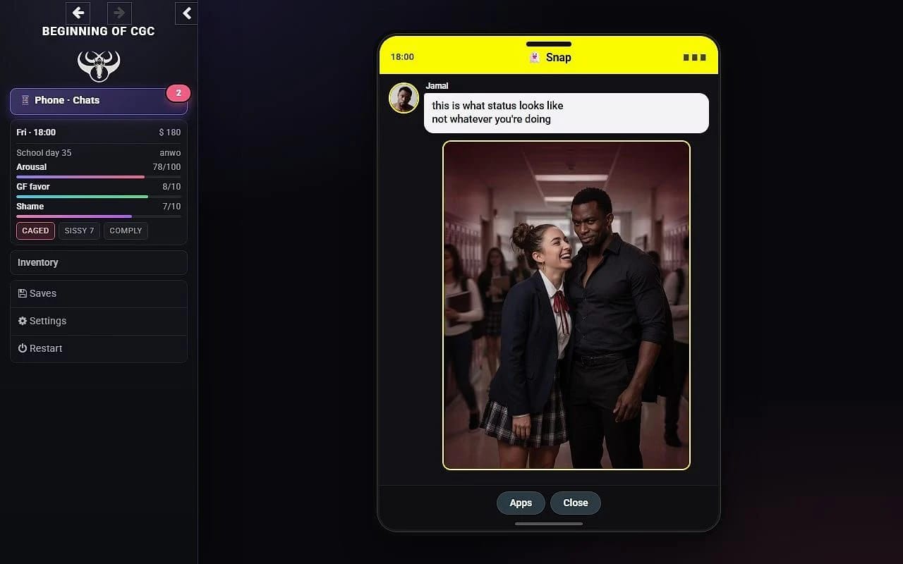 Beginning of CGC screenshot 3