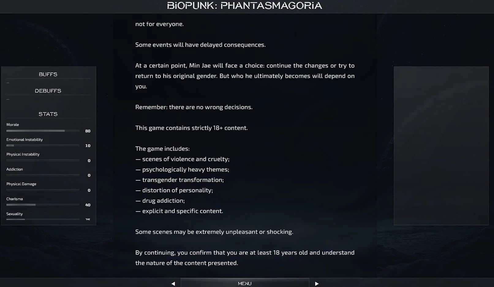 BioPunk: Phantasmagoria screenshot 2