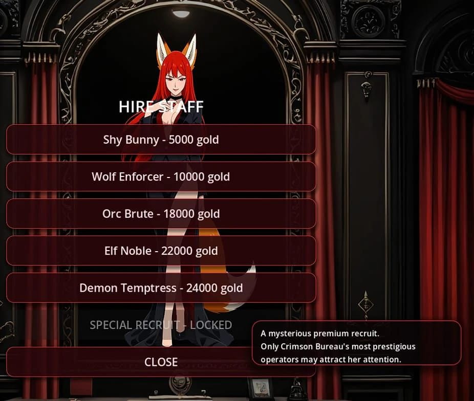 Crimson Bureau screenshot 2