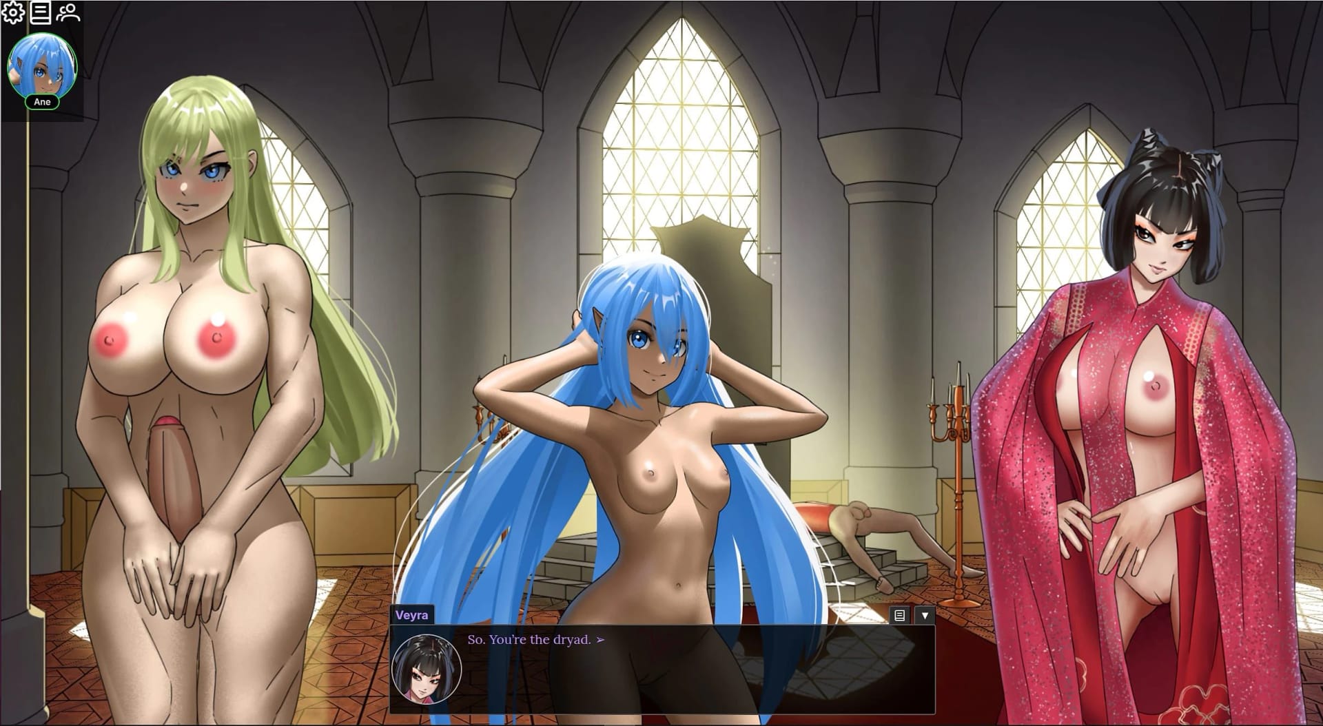 Dryad Quest RPG: Ane's Cum-Crazed Crawl screenshot 3